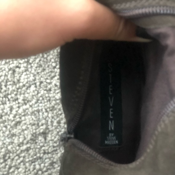 Steven by Steve Madden Elodie Brown Leather Boots - Picture 8 of 8